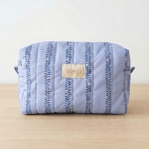 Neceser Esencial Espigas Azul