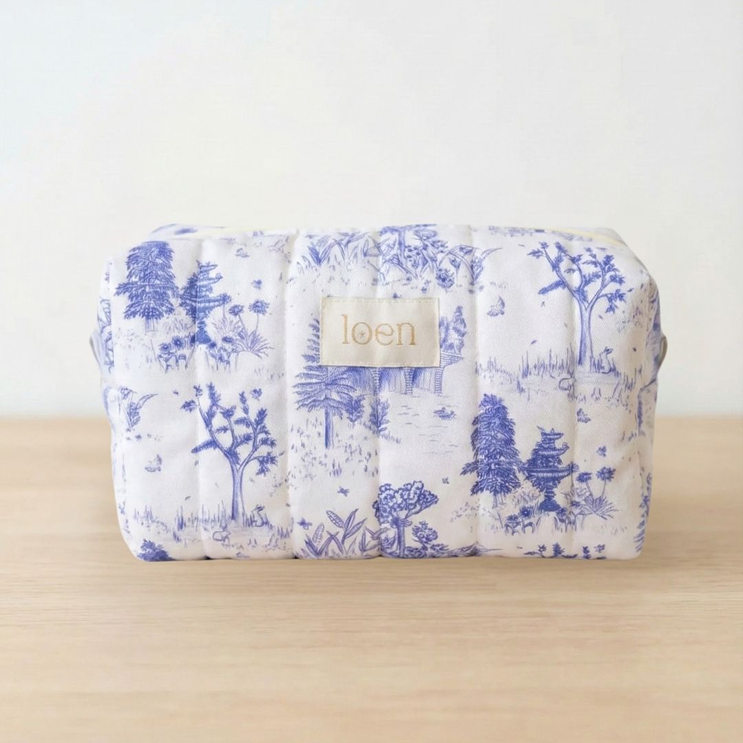 Neceser Esencial Toile Azul 1