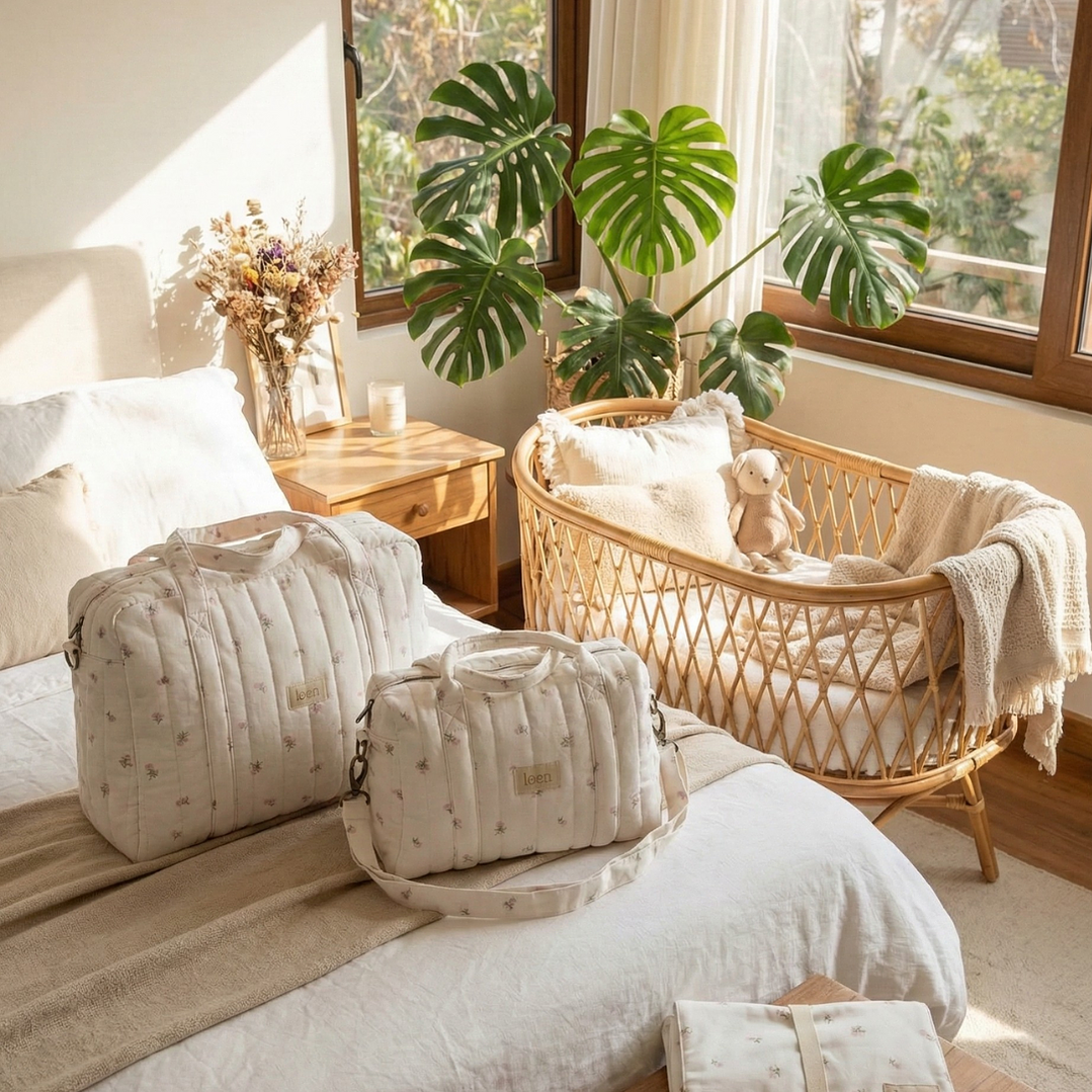 Bolso Voyage Peonia Beige 2