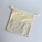 Bolsita Colación Flores y Rayas Amarilla - Miniatura 1