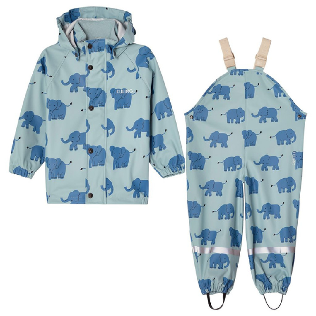 Conjunto Impermeable San Marino - Sky Blue Elephant 1