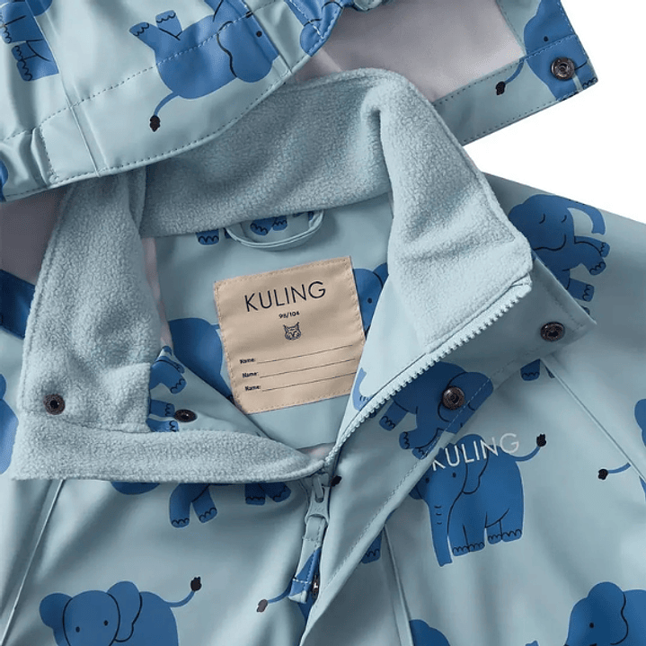 Conjunto Impermeable San Marino - Sky Blue Elephant 4