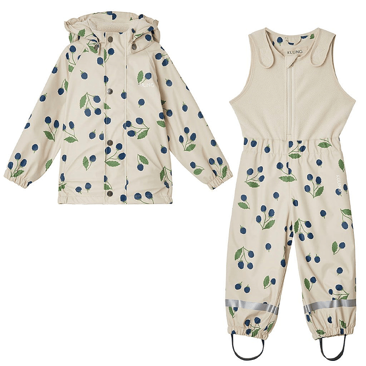 Conjunto Impermeable con Forro Polar Ottawa - Foggy White Blackberry 1