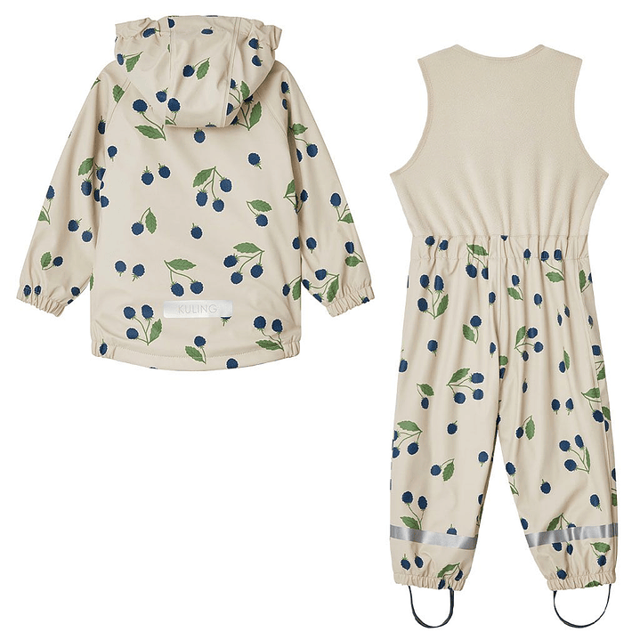 Conjunto Impermeable con Forro Polar Ottawa - Foggy White Blackberry 2