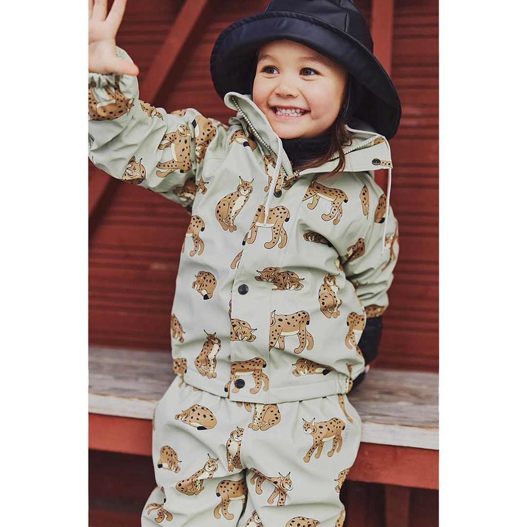 Conjunto Impermeable con Forro Polar Ottawa - Pale Green Kleo 7