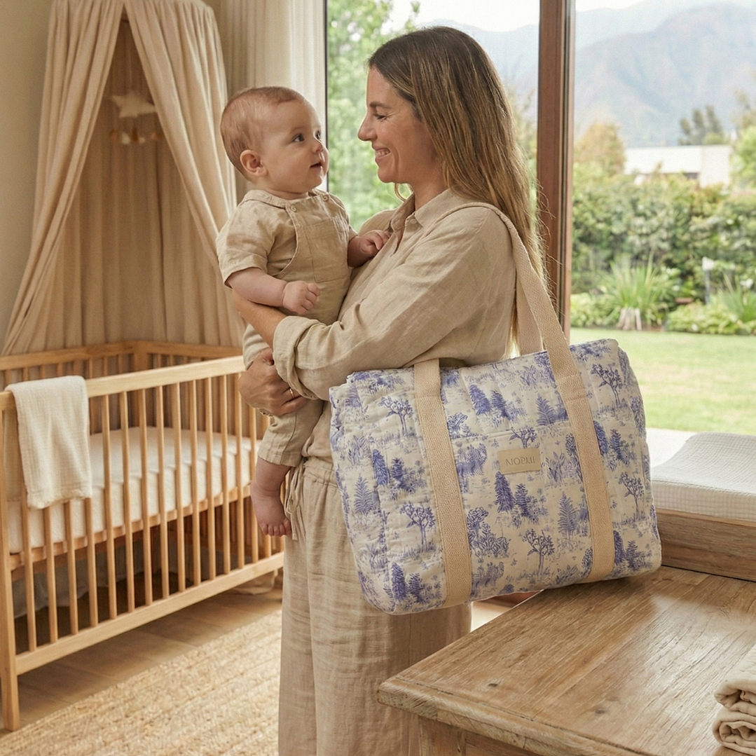 Bolso Esencial - Toile Azul 2