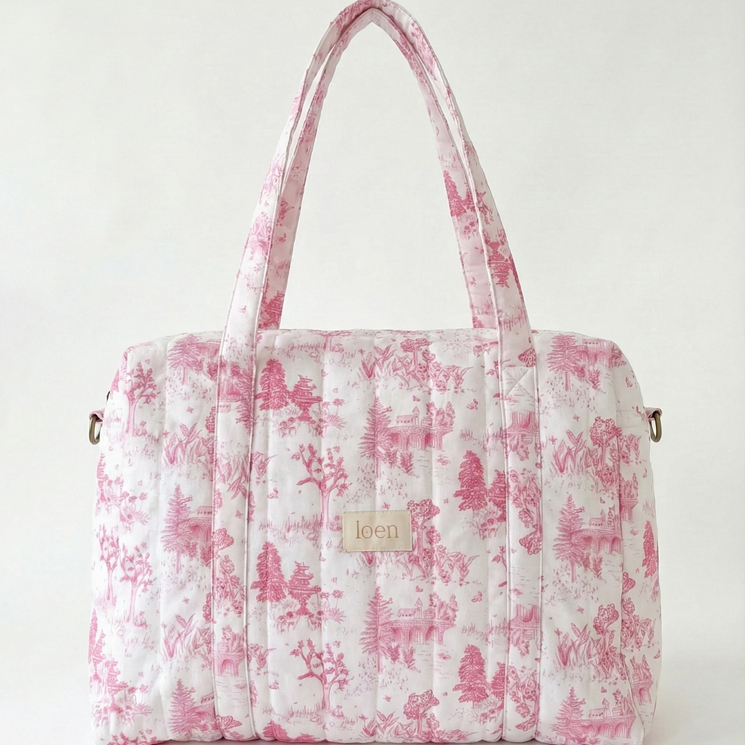 Bolso Voyage - Toile Rosa 1