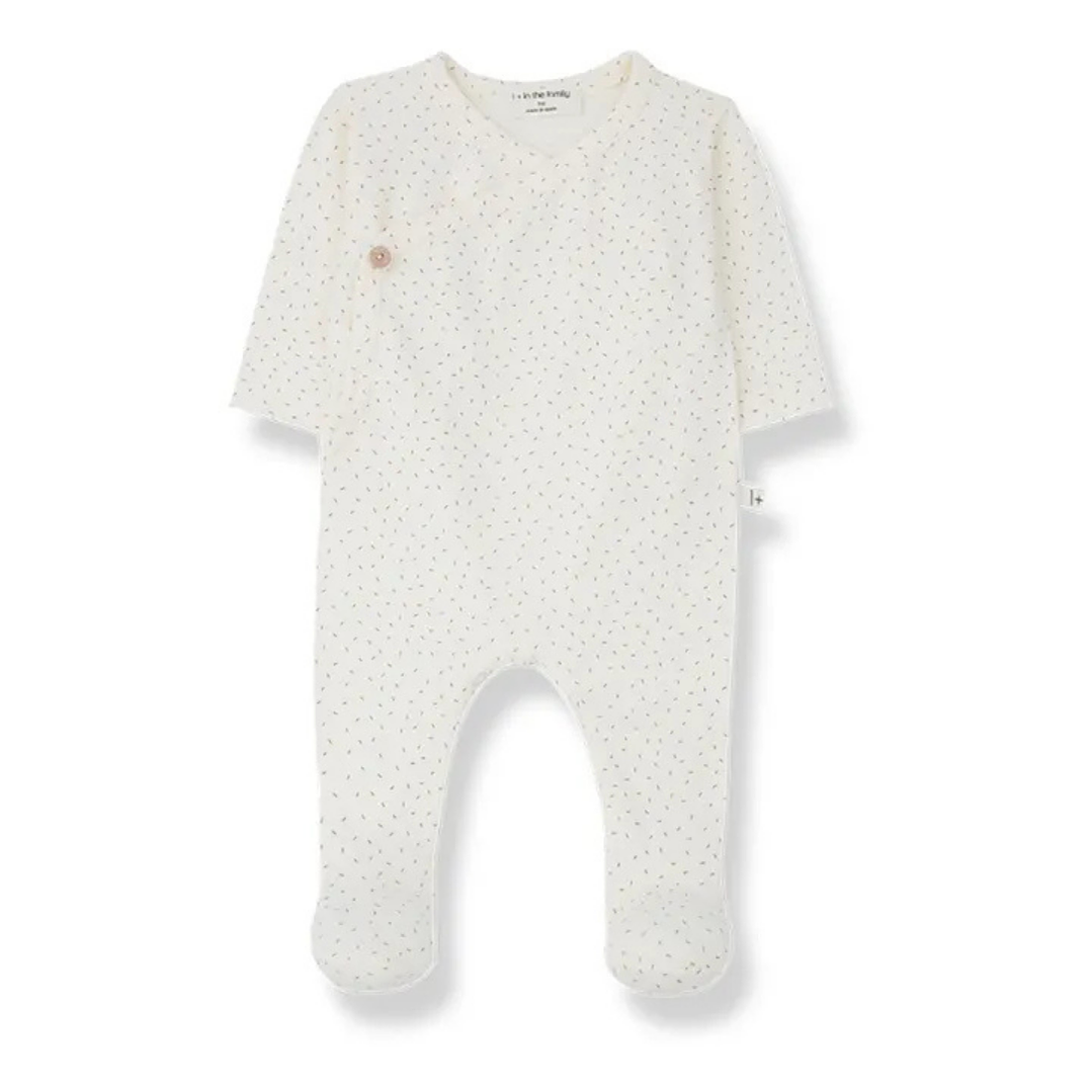 Enterito Nona Ecru de 1+ in the Family en Algodón Orgánico 1