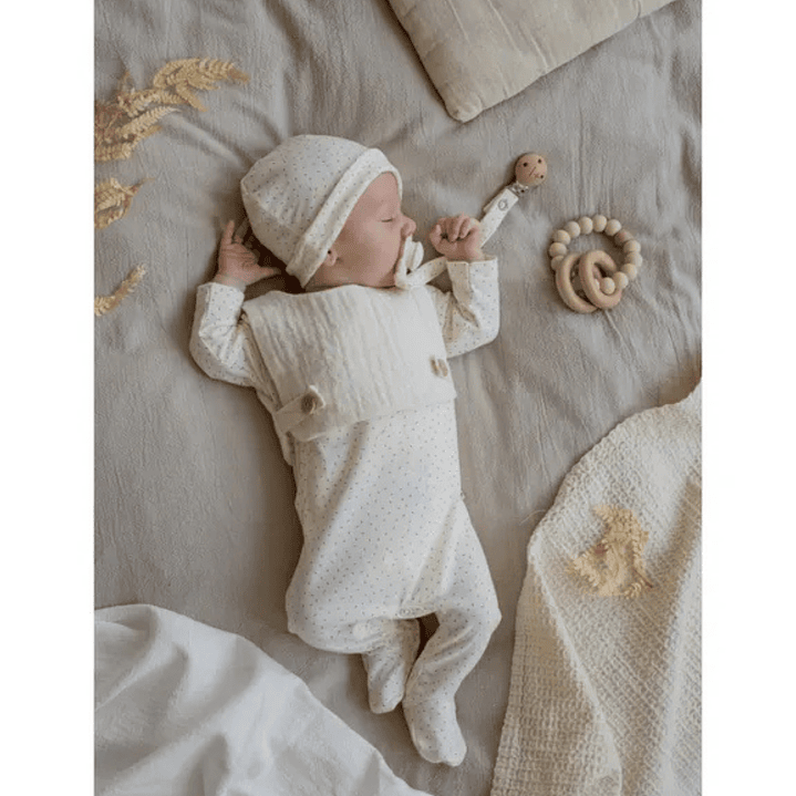 Enterito Nona Ecru de 1+ in the Family en Algodón Orgánico 2