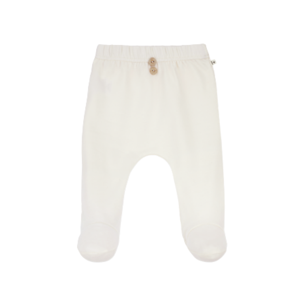 Leggings Con Pies Mia Ecru  1+ in the Family 1