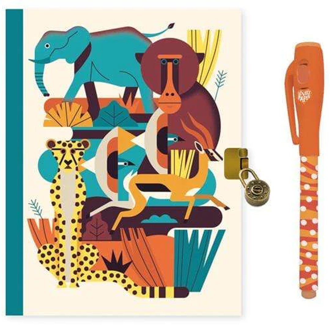 Diario Secreto Owen con Lápiz invisible - Lovely Paper 1