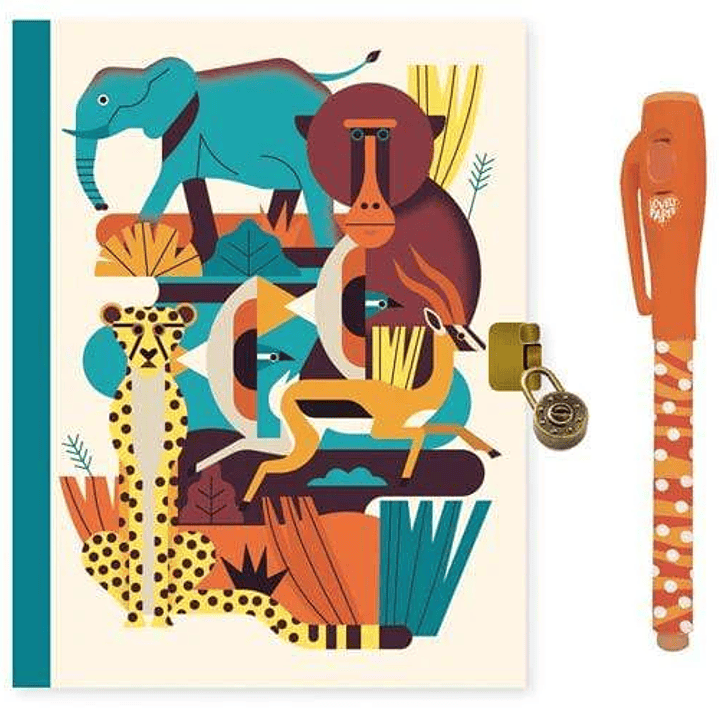 Diario Secreto Owen con Lápiz invisible - Lovely Paper 1