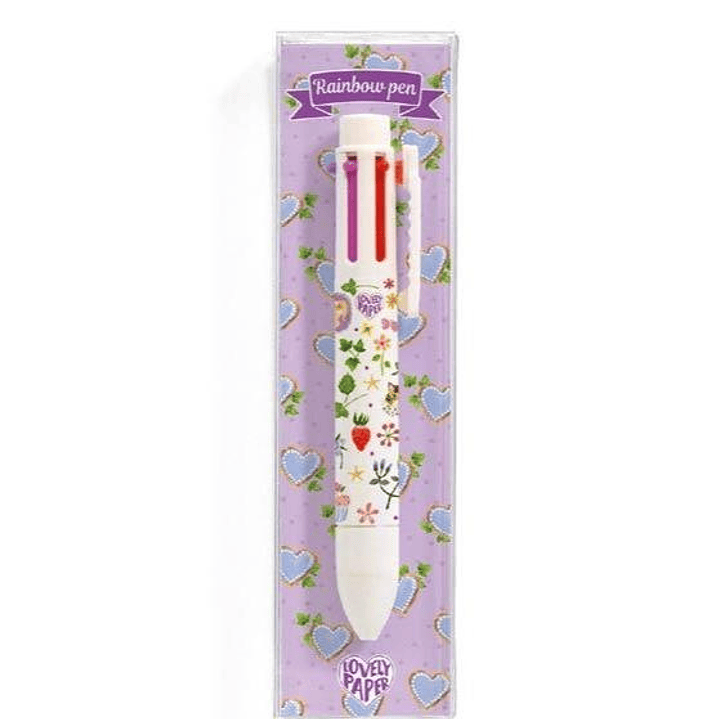 Lápiz de 6 colores Rainbow Aiko - Lovely Paper 1
