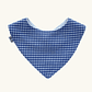 Babero Bandana Algodón Vichy Denim – Hecho en Chile con amor - Miniatura 1