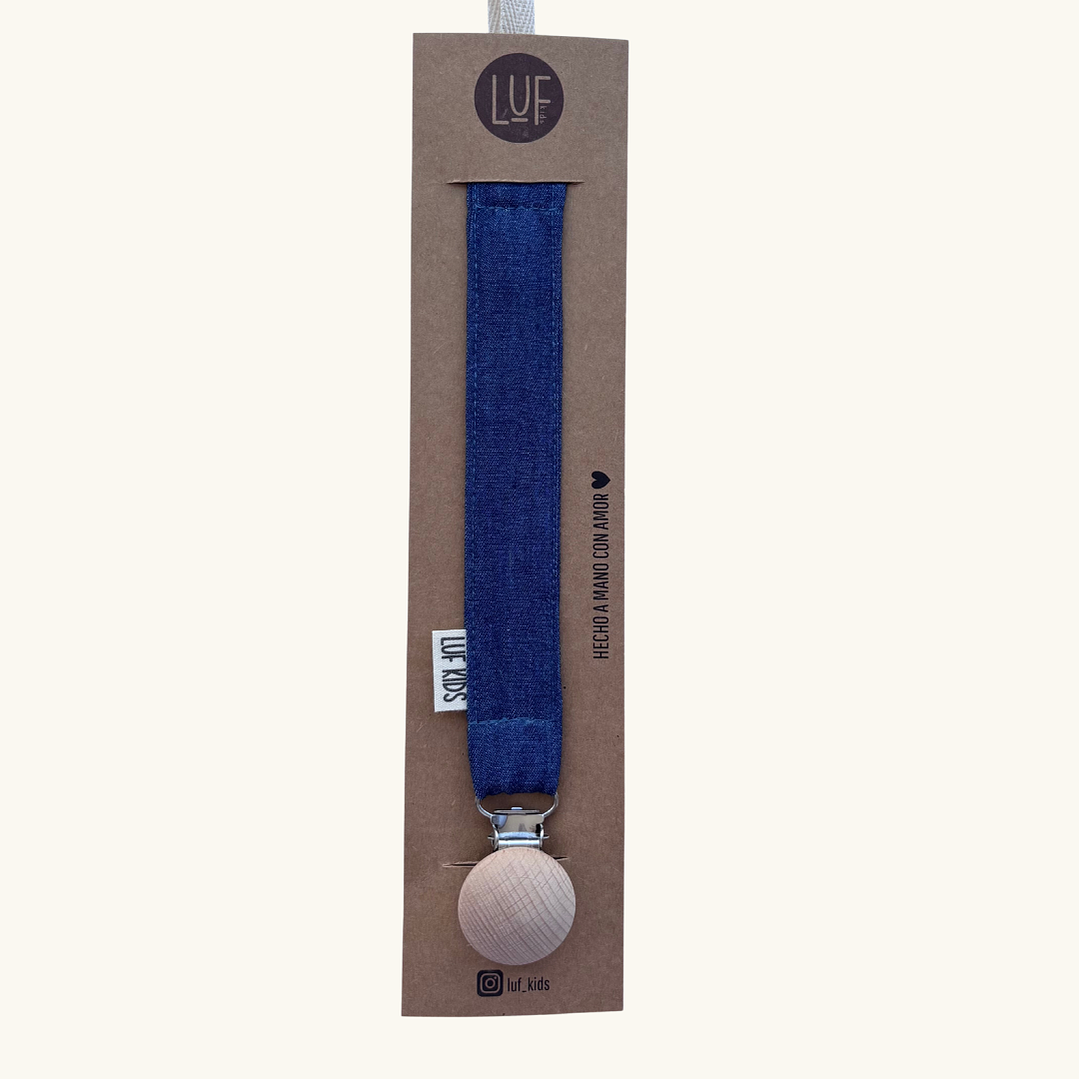 Porta Chupete Individual Denim 1