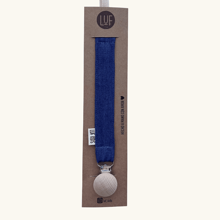 Porta Chupete Individual Denim 1