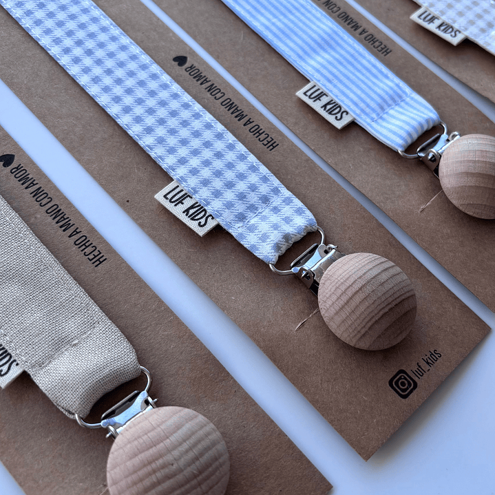 Porta Chupete Individual Denim 3