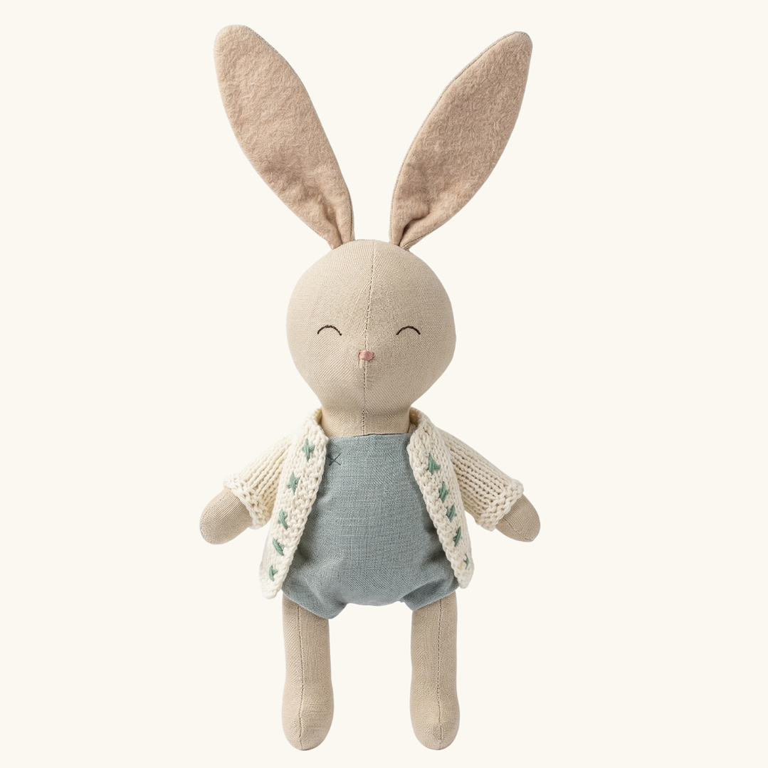 Conejo Grande Chaleco Crudo  - Hecho a mano con amor 1