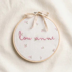 Bastidor Personalizado - Bordado a mano