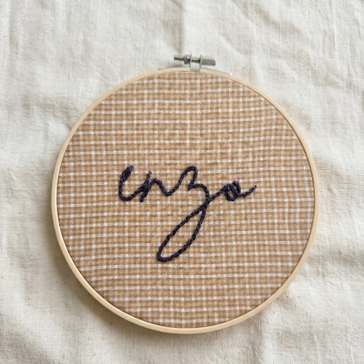 Bastidor Personalizado - Bordado a mano 3