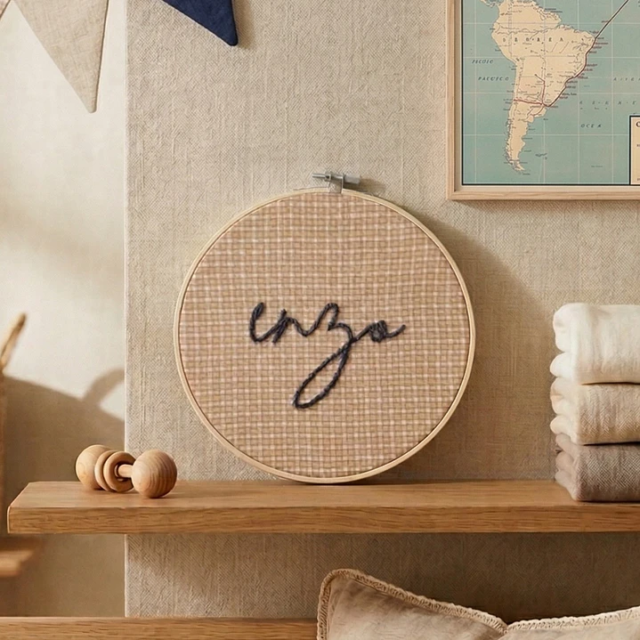 Bastidor Personalizado - Bordado a mano 4