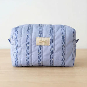 Neceser Esencial Espigas Azul - Loen