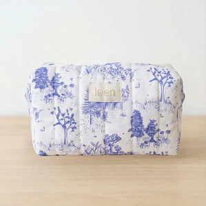 Neceser Esencial Toile Azul - Loen