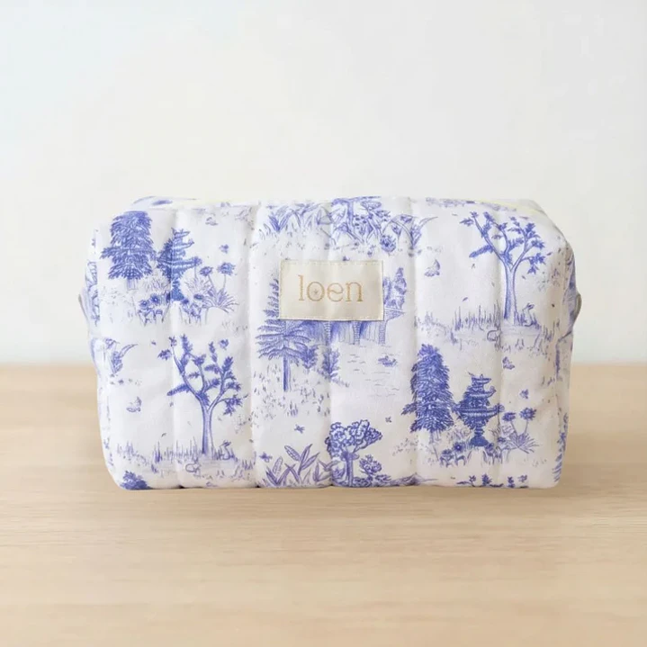Neceser Esencial Toile Azul - Loen 1