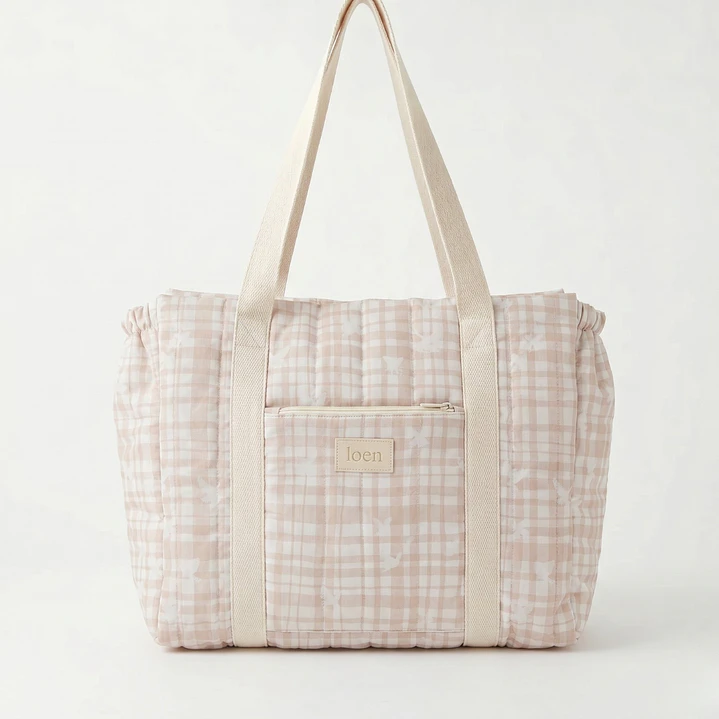 Bolso Esencial Vichy Golondrina Beige 1