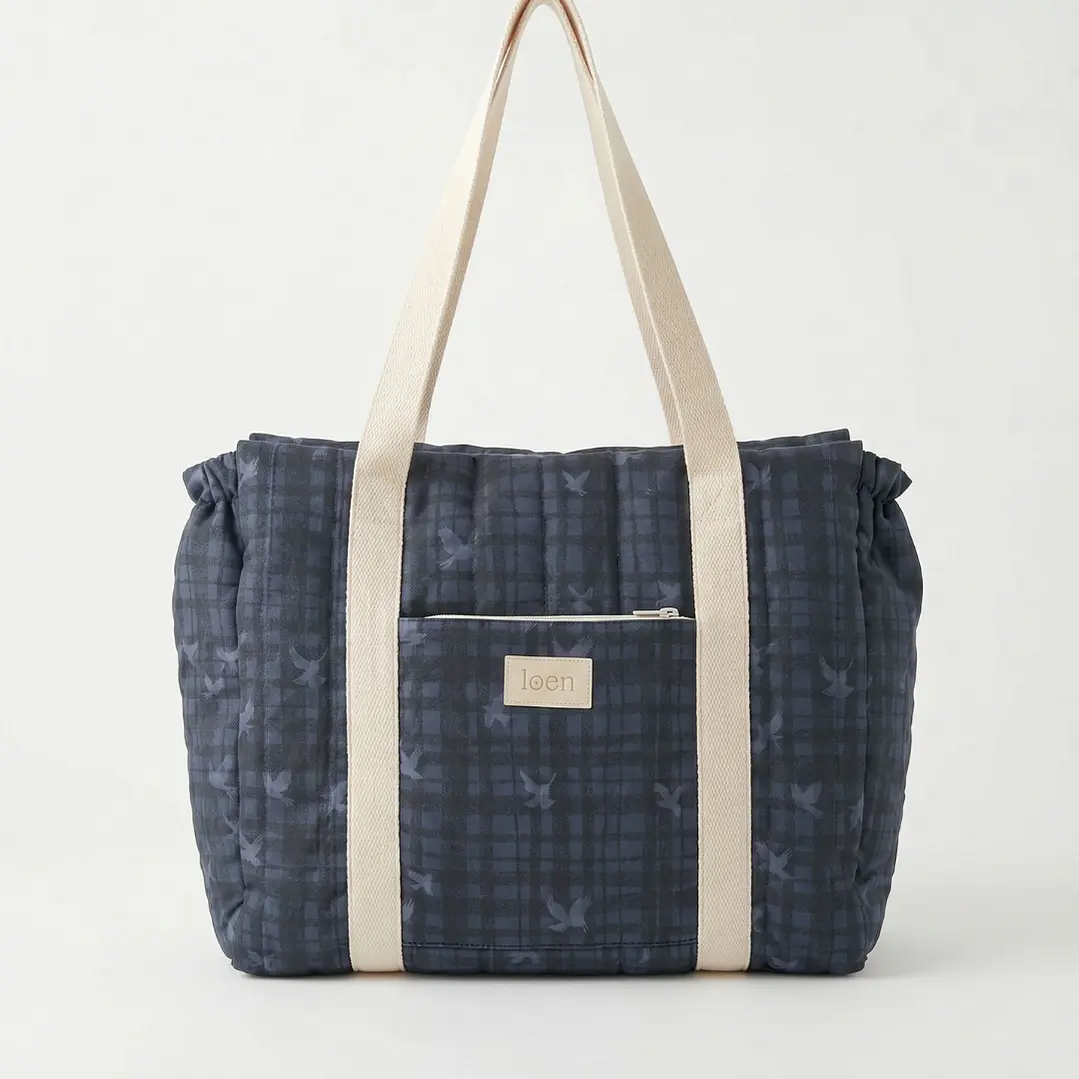 Bolso Esencial Vichy Golondrina Azul Noche 1