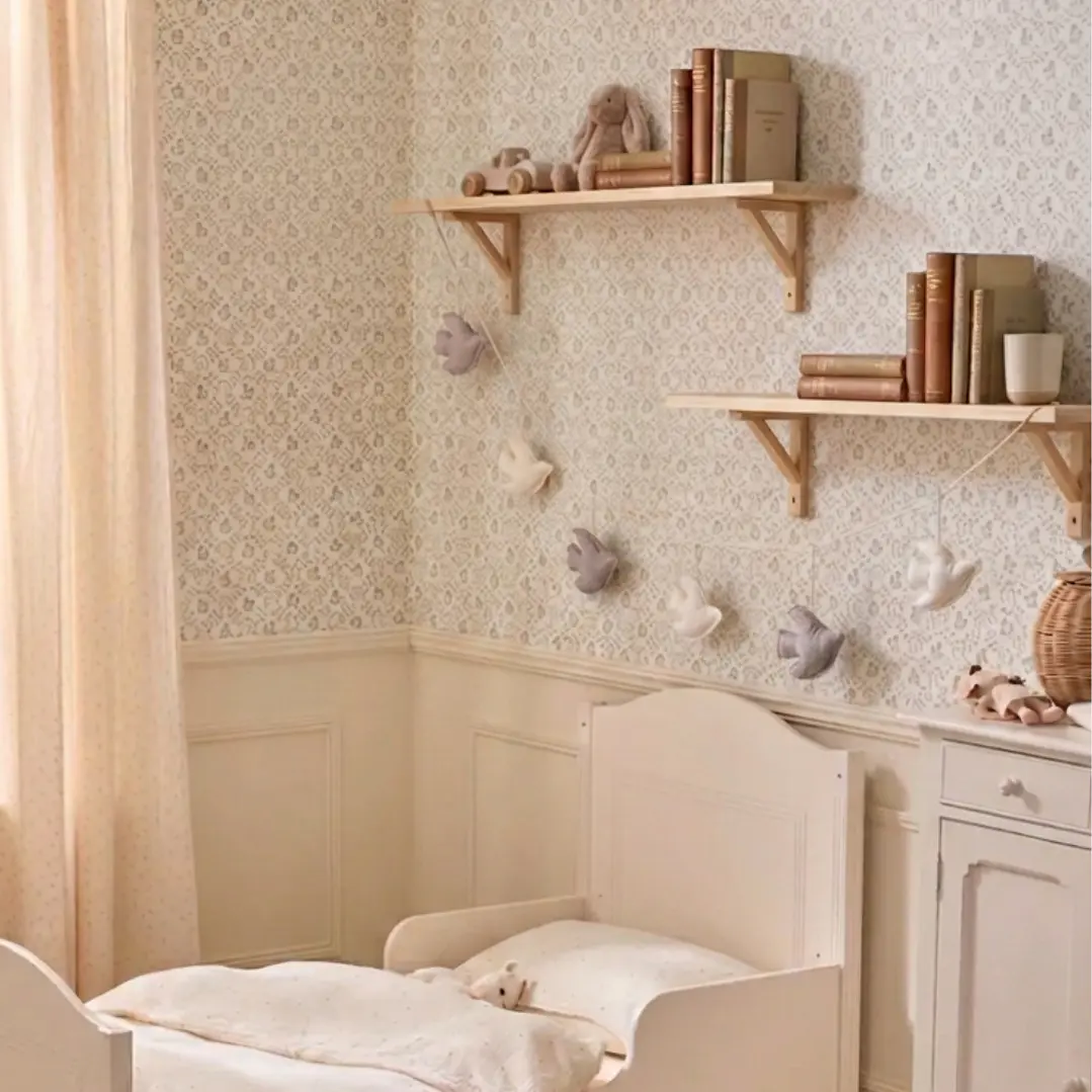 Guirnalda Libertad Cuadrillé Café 2