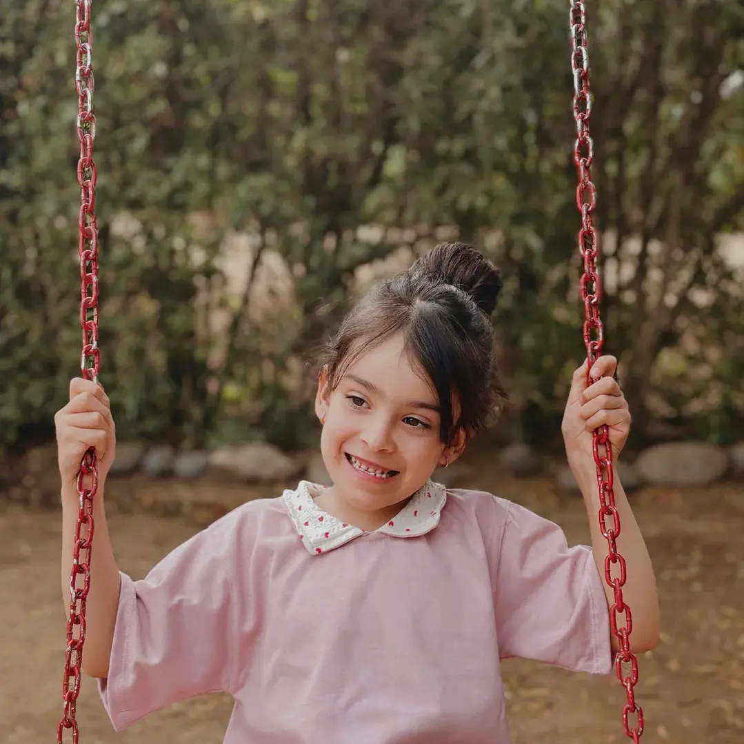 Polera Oversize “Tiny Love” Rosada — BITA 2