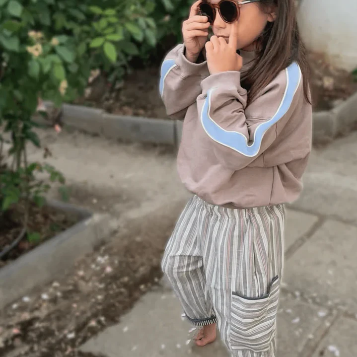 Pantalón “Rayas con Rayas” Balloon — BITA 2