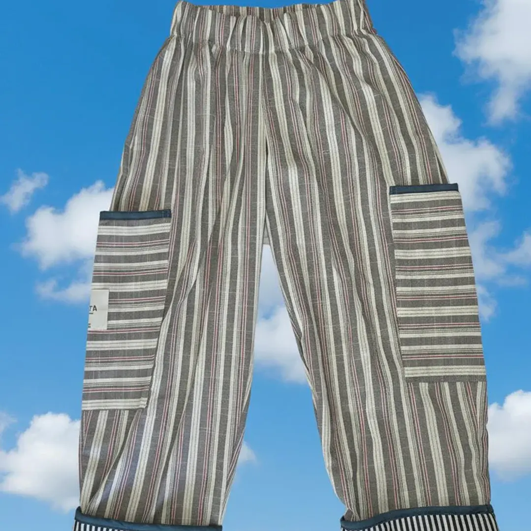 Pantalón “Rayas con Rayas” Balloon — BITA 1