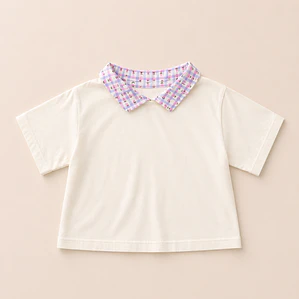 Polera Oversize “Tiny Bloom” Blanca — BITA