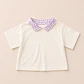 Polera Oversize “Tiny Bloom” Blanca — BITA - Miniatura 1