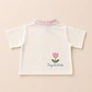 Polera Oversize “Tiny Bloom” Blanca — BITA - Miniatura 2
