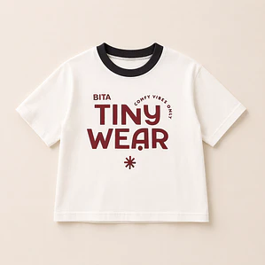 Polera Oversize “BITA Tiny Wear” Crudo — BITA