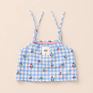 Top “Tiny Vichy” Celeste — BITA