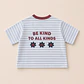 Polera Oversize “Be Kind to All Kinds” Celeste — BITA - Miniatura 2