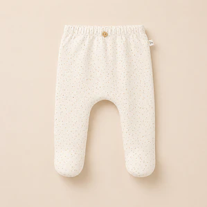 Leggings Con Pies Ari Ecru - 1+ in the family