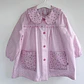 Delantal Rosas - Vichy Rosado - Miniatura 1