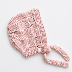Capota Copito Rosa 100% Algodón - LUF Kids