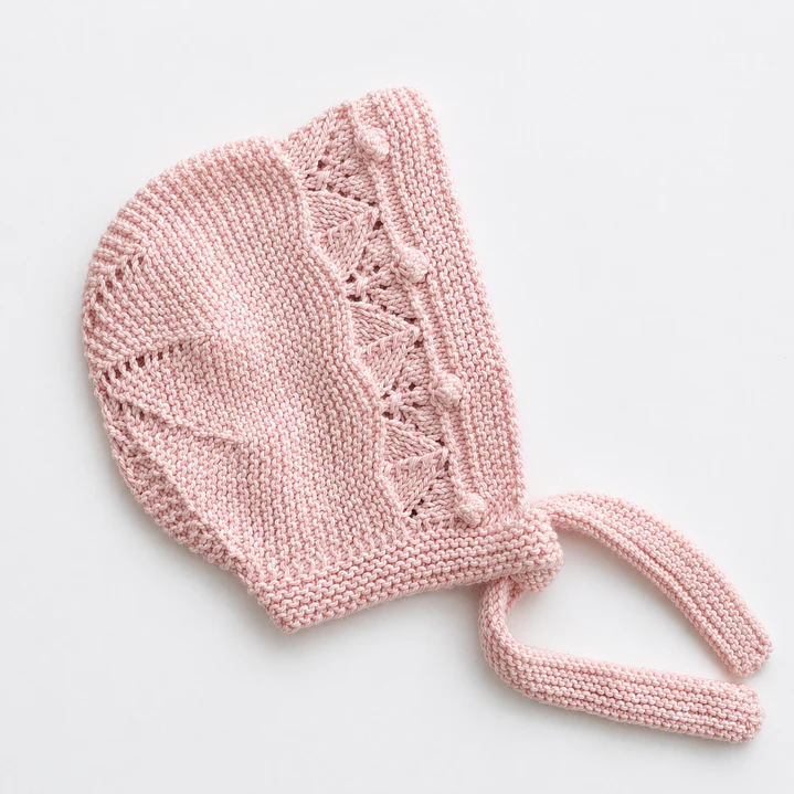 Capota Copito Rosa 100% Algodón - LUF Kids 1
