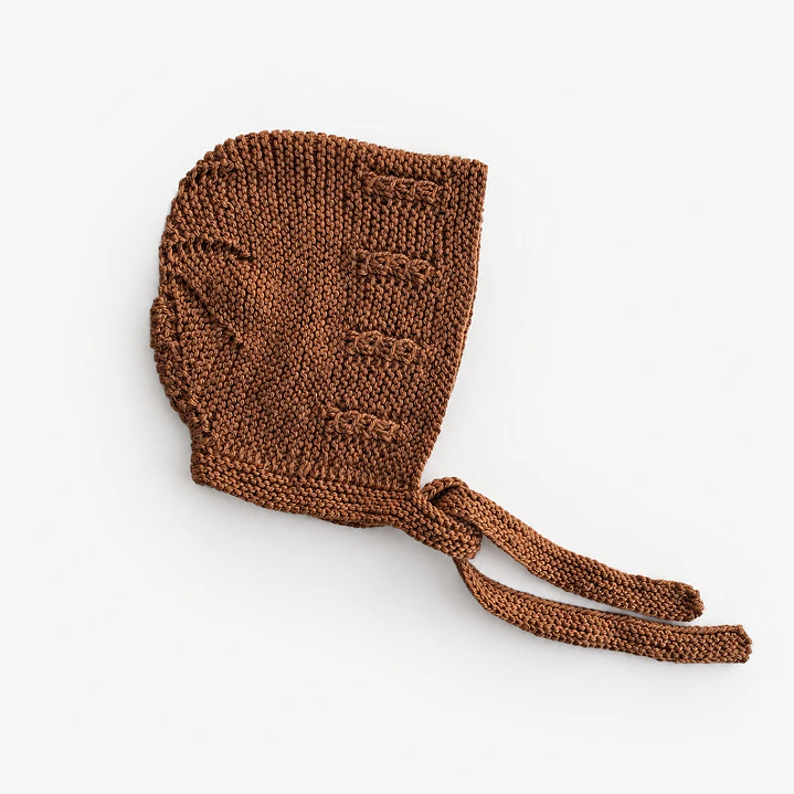 Capota Trenza Avellana 100% Algodón - LUF Kids 1