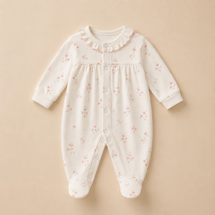 Enterito Flor Crema - Cuddly 1