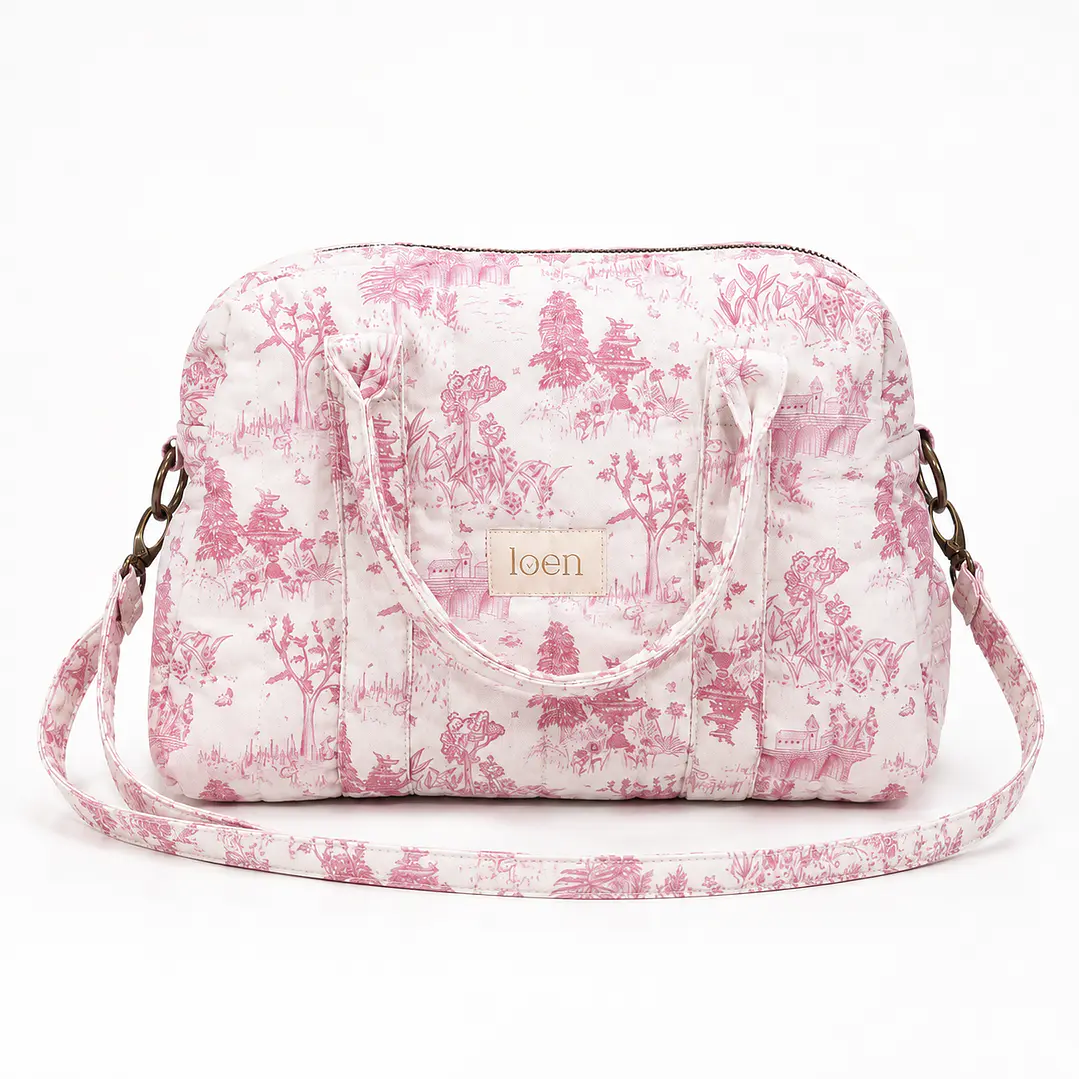 Bolso Alma - Toile Rosa 1