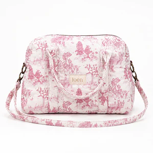 Bolso Alma - Toile Rosa