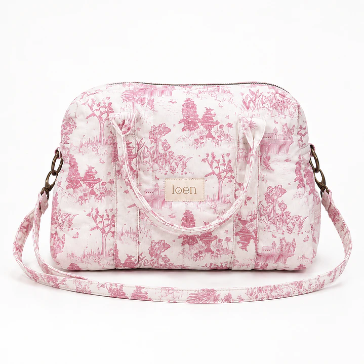 Bolso Alma - Toile Rosa 1