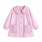Delantal Rosas - Vichy Rosado - Luf Kids - Miniatura 1